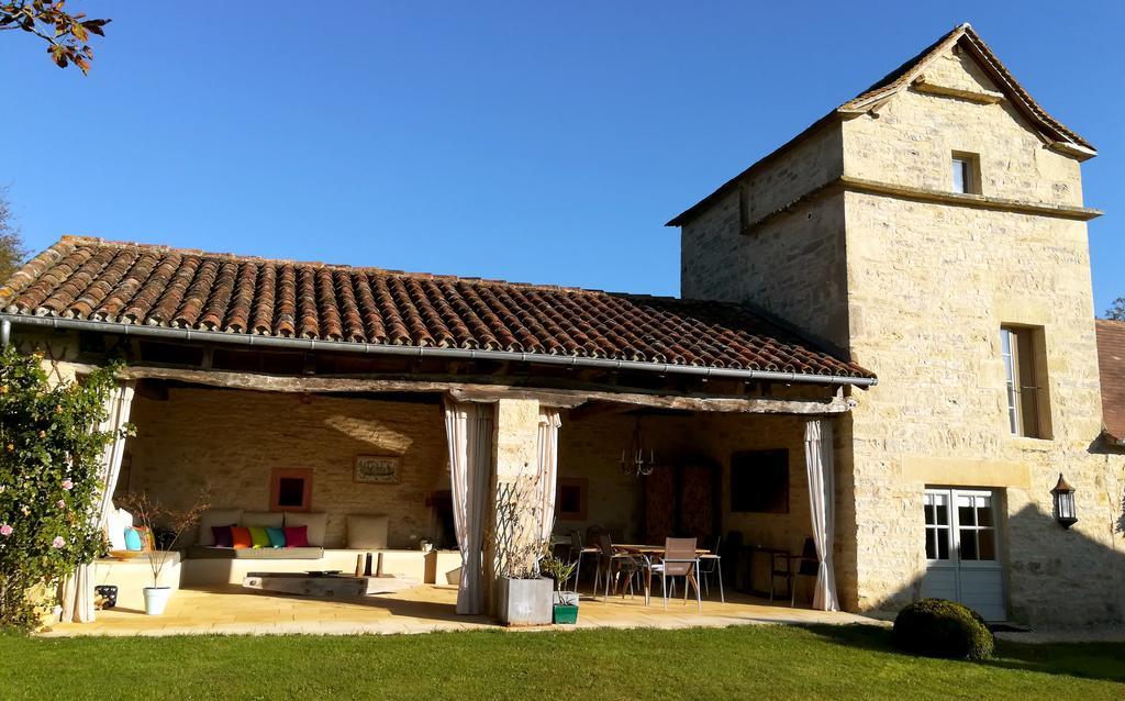 Hotel le mas de laché Caylus Exterior foto